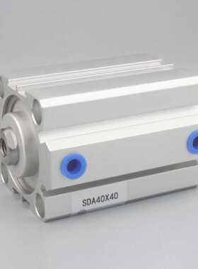 亚德客型薄型气缸SDA80X5X10X15X20X30X35X40X45X50X60X70X100SB