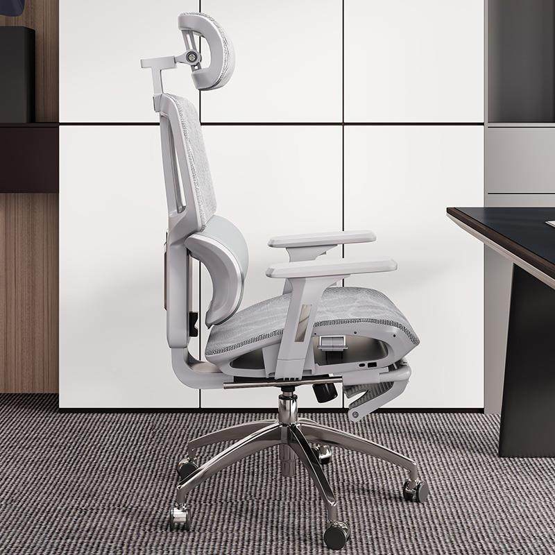 人体工学办椅电脑坐椅公椅老布板椅子久靠背座椅升降网F-001转椅