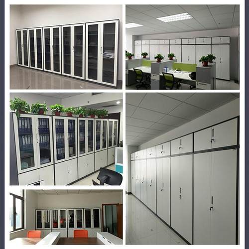 灰更白钢制拆文件柜办公室资柜凭证档案柜窄边料铁DR-BBWJG皮衣柜