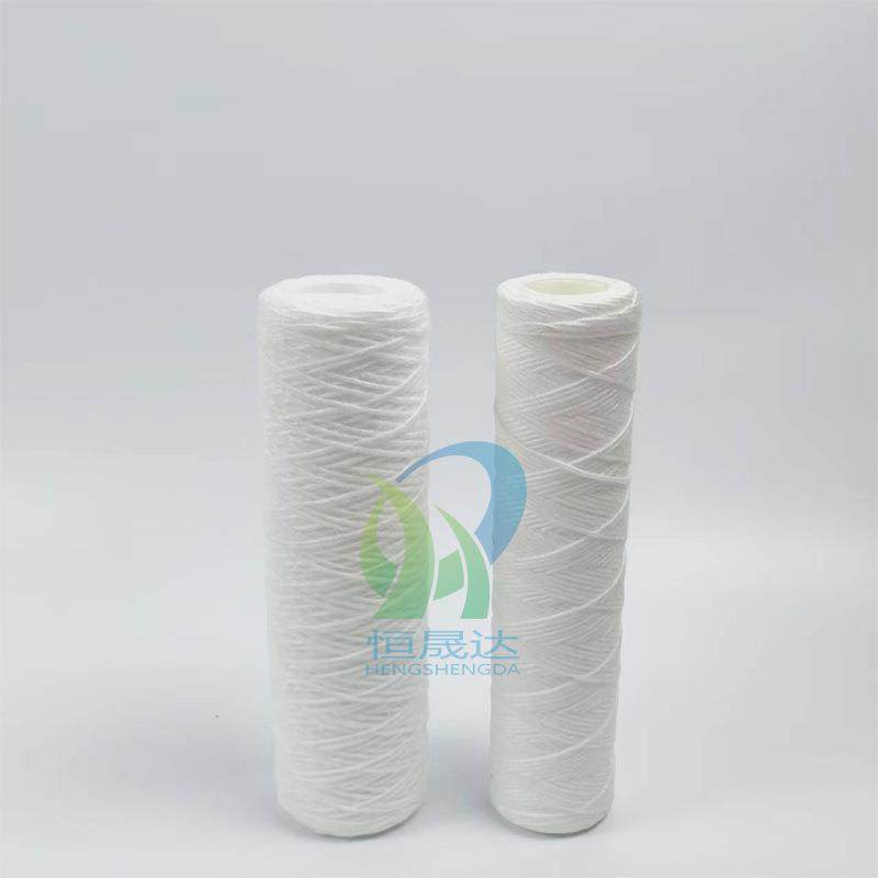 厂钢家寸脱脂pp线绕棉线滤芯不锈尼龙骨架10水20寸YWZ工业处理