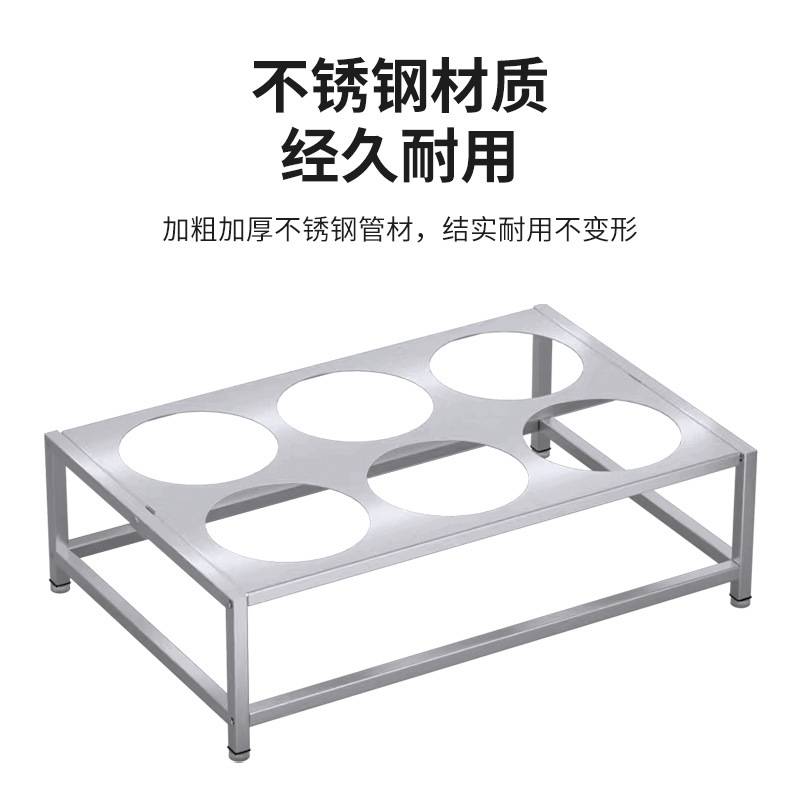 不锈钢双排圆格大号调料盒4格6味8味盒带盖留样16盒方盒12调料罐