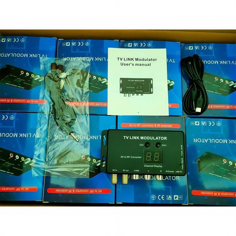 TV Link Modulator AV to RF convertor & IR extender TM07