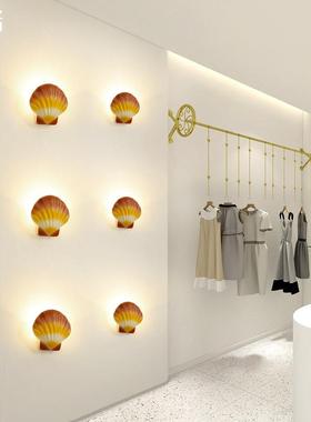 境户外壁灯9021防水贝外壳创意墙LED跨造型酒店工程景观装饰明灯