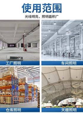境矿灯球场AVW飞碟灯厂房工高厂业车间室内跨流明隧工道led工矿灯