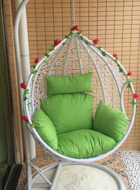 铁艺鸟巢吊椅吊兰藤椅吊篮秋千户外室内阳台新款懒人吊床躺椅摇椅