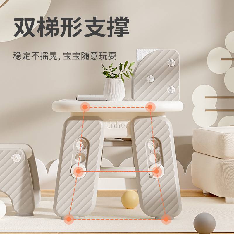 英禾儿童学习桌椅宝宝学习桌家用多功能可升降玩具桌现代简约写字