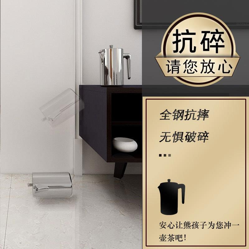 ZQ304不锈钢中小号泡壶夫家用滤茶茶功水F758S868隔单壶手冲茶器