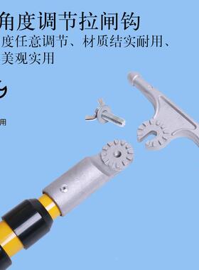 ll国标伸缩操式高压拉v闸杆35k绝缘令克723棒杆接作地棒10kv电工