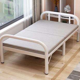 高级折叠一米宽单人床活动折叠单人床用陪护成人出租屋躺椅木板床