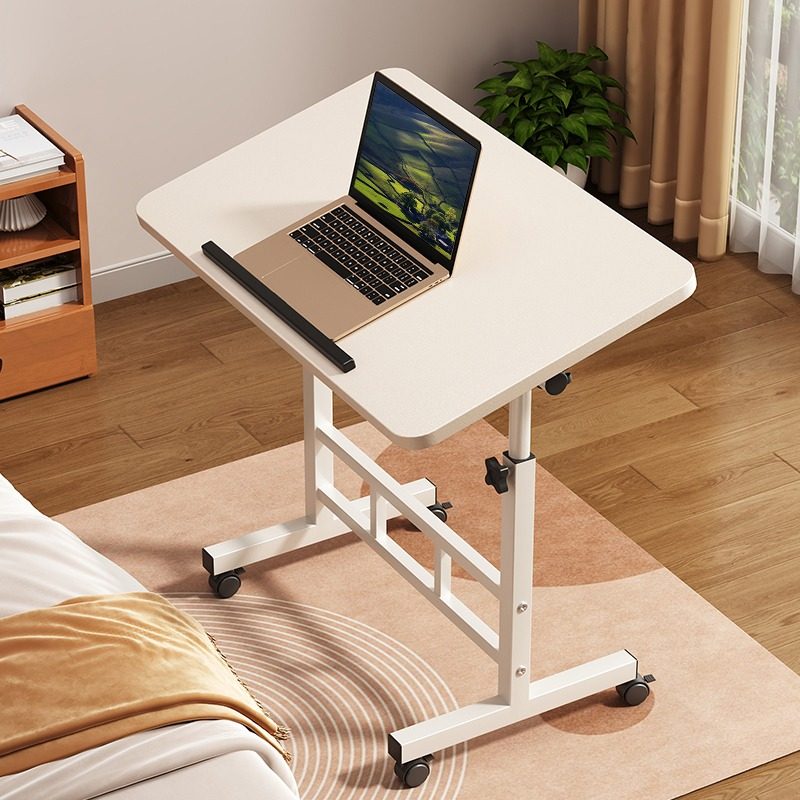 可移动书桌升降床边桌折叠笔记o本电脑桌家用学生懒人学习桌子宿
