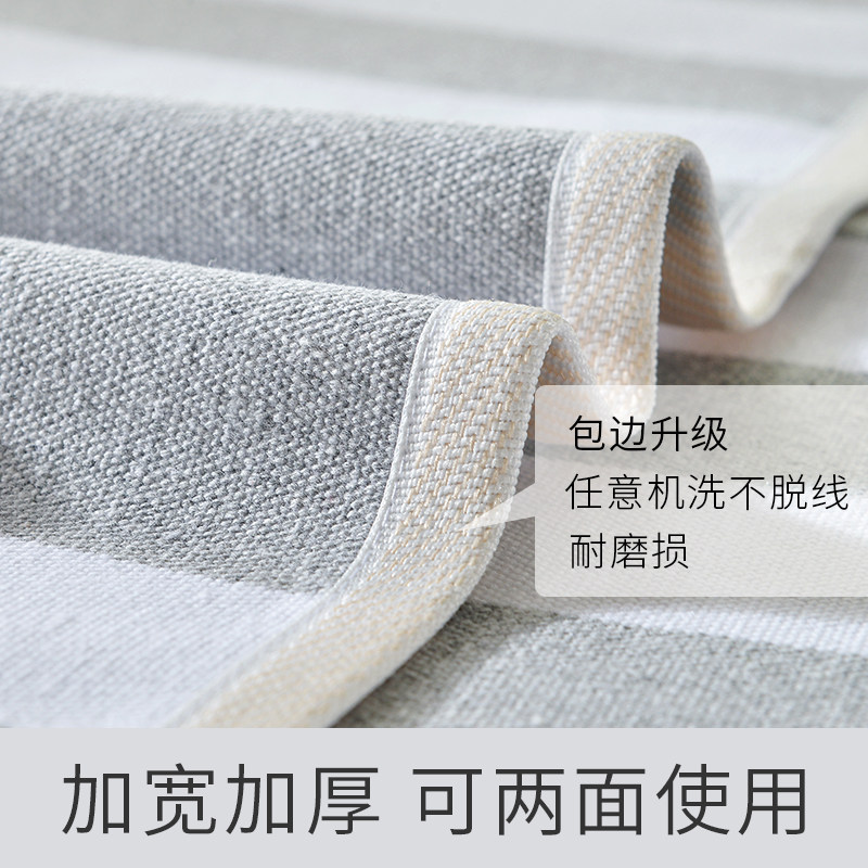 夏季加厚老帆布布料粗布凉席幼儿园儿童挺括床单学生宿舍单人