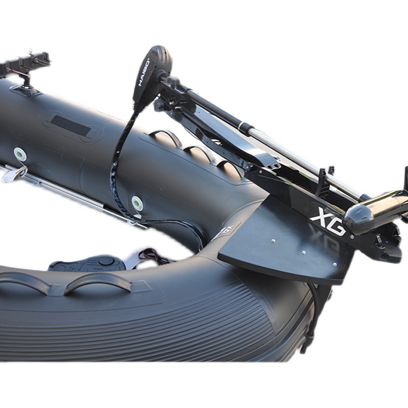 海伯电动马达前操支架汉飞电动推进器支架船头马达支架顶流机支架