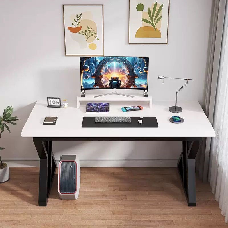 定制铁艺桌腿支架岩板办公桌子腿底座餐桌脚金属茶几桌架书桌脚架