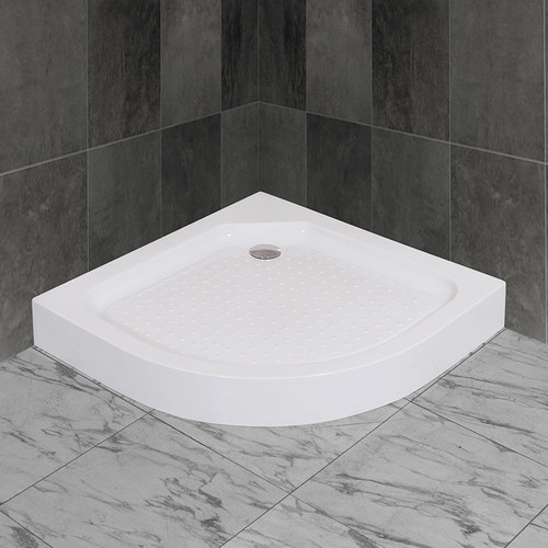 加厚加大淋浴房底座底盆防水亚克力弧扇形长方形防滑干湿分离底盘