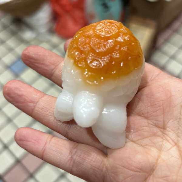 士玉手把件乌龟手把件长寿富贵玉龟把玩件小摆件精雕玉器
