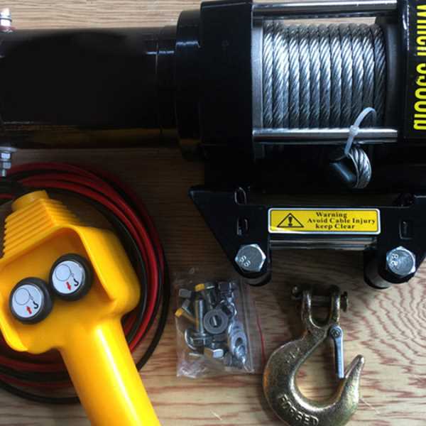 电动绞盘2000-12000磅12v24v车载吊机建筑装修微电葫芦