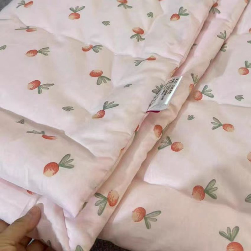 定做纯棉絮儿童被子幼儿园被褥芯115x145cm小学生午托被子130x170