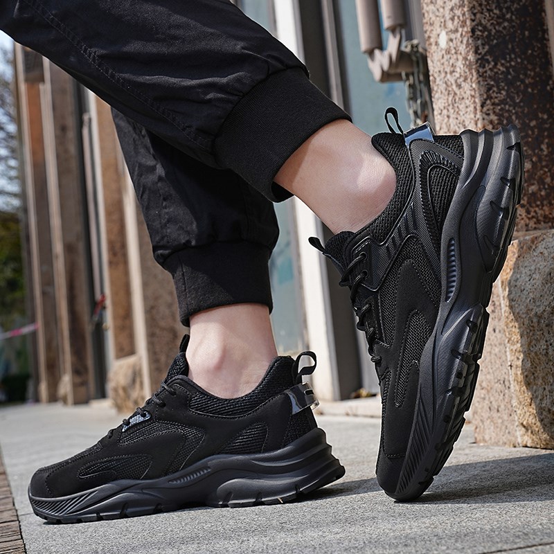 1688透48特大码男鞋46加网面气运动休闲号跑步鞋45肥加宽47加大老