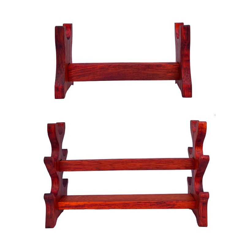 红木实木刀架剑托花梨木横放多层兵器展示架竹笛架子洞箫摆放架