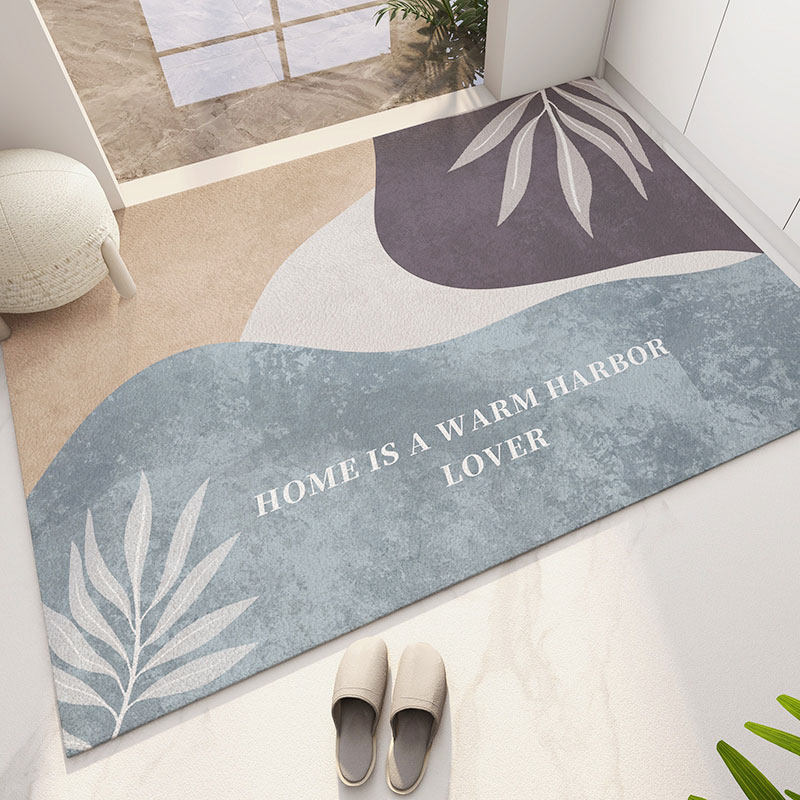 新款入户门地垫进门门口门垫脚垫PVC可擦免洗家用进户皮革地毯可,居家布艺,入户地垫,淘宝优惠券,粉丝福利购,淘宝优惠卷