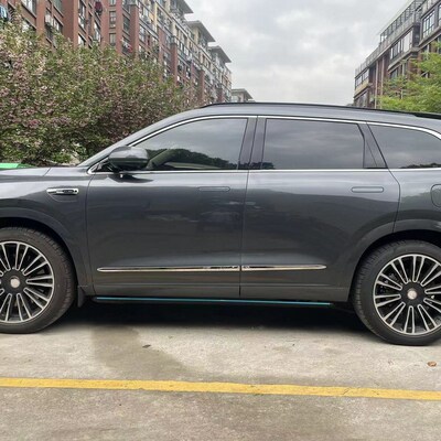 立体不锈钢 适用于问界M7 改装车门防撞L装饰亮条车身饰条防擦条