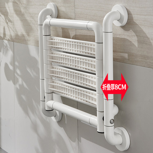 浴室折叠凳淋浴房卫生间靠墙老人孕妇防滑洗澡座椅墙壁挂式坐椅子