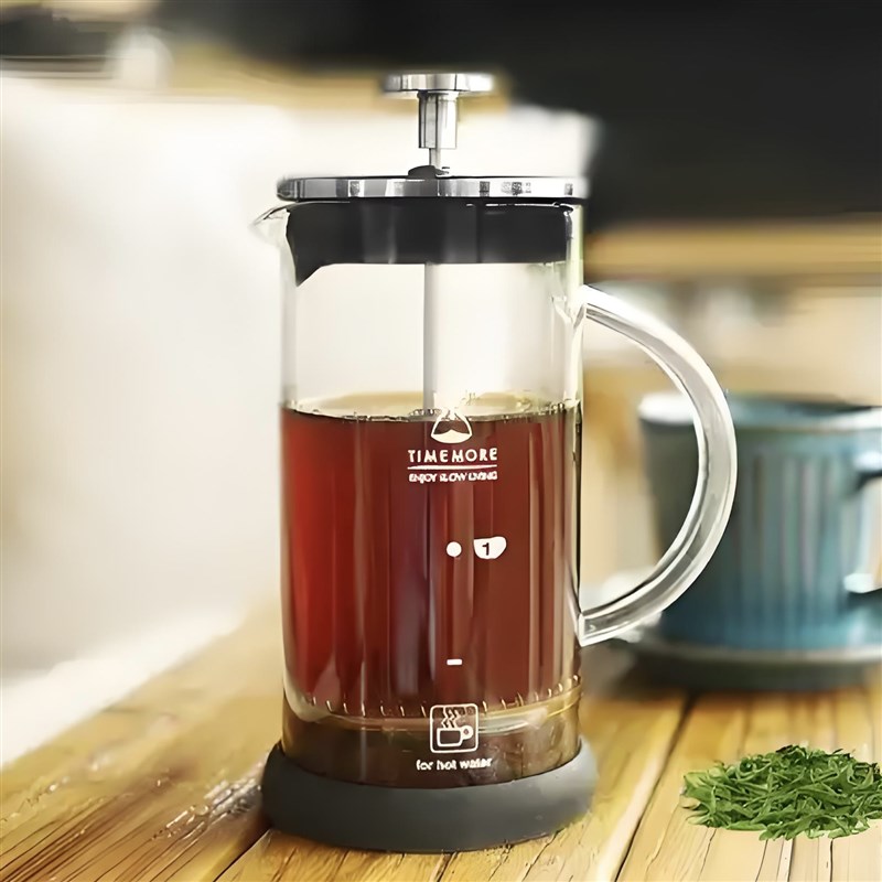 TIMEMORE 泰摩2.0法压壶 心动超滤法压壶 家用咖啡壶手冲滤压壶