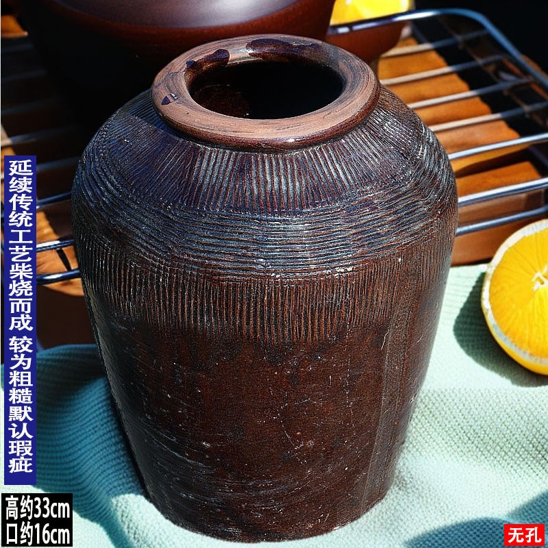 腌菜坛储物罐泡菜坛家用土陶坛子老物件家用咸菜坛老罐子酸菜酱缸