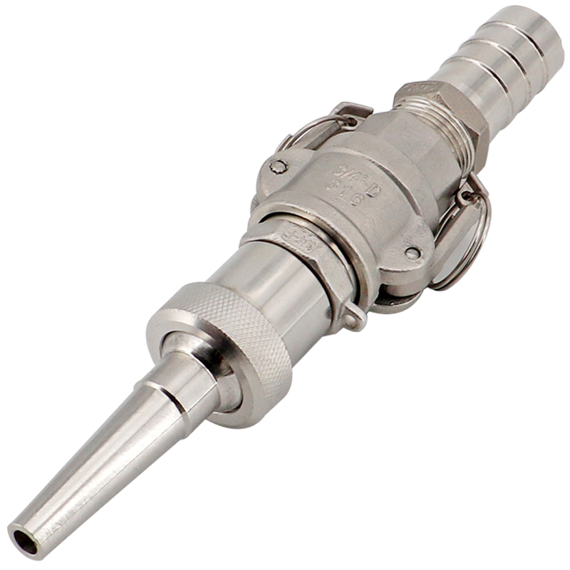 包邮304不锈钢快接四六分一寸高压洗车冲洗灌溉万向直射水枪喷头