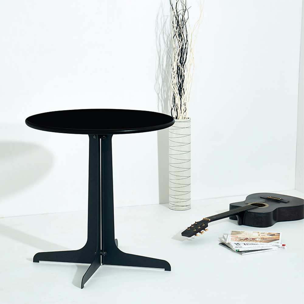 铁桌子圆方形白黑色铁桌咖啡奶茶餐桌休闲桌洽谈铁艺圆桌户外长桌