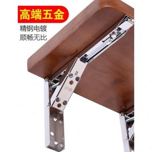 K型可折叠支架托架三角架墙壁挂折叠餐桌用活动边置物90度支架