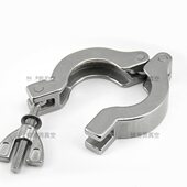 三节链式 304卡箍 KF63 160 KF真空不锈钢链式 100 卡箍