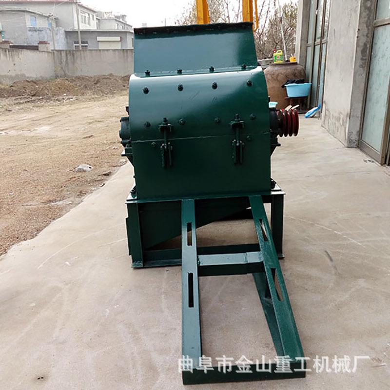 加厚型猪饲料破碎机60型花生饼粉碎机大功率油坊豆饼粉碎机