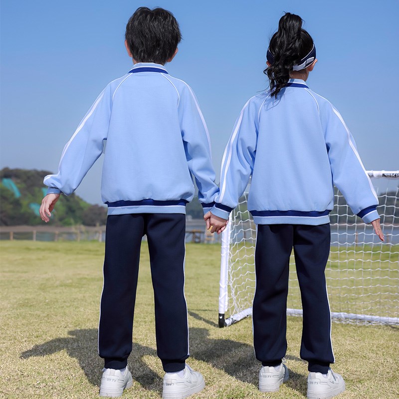 小学生校服春秋套装幼儿园园服秋季运动风服儿童班服三件套棒球服