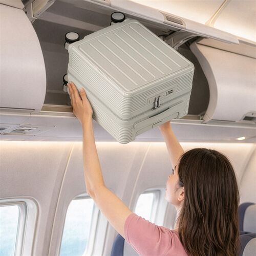 14寸春秋航空行李箱女20*30x*40拉杆箱PC加厚小型登机箱密码旅行