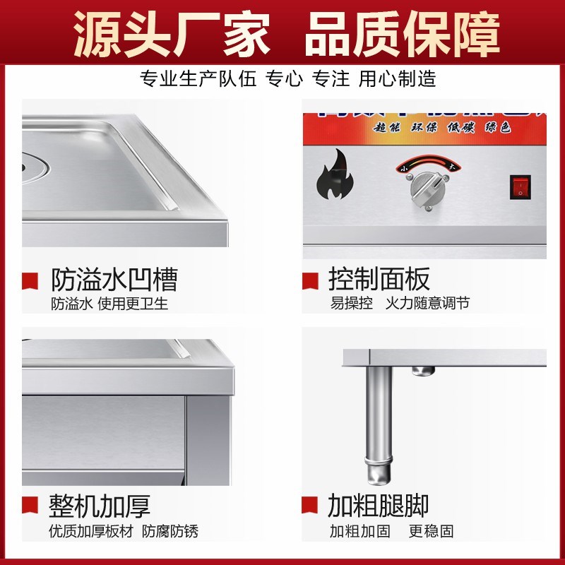 蒸包炉商用节能燃气电蒸汽蒸包子馒头小笼包多功能全自动摆摊蒸炉