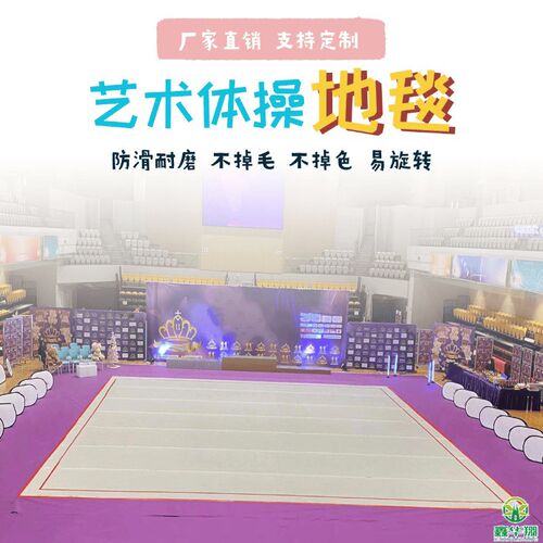 5公分加厚艺术体操专用垫 适用啦啦S操舞蹈技巧训练