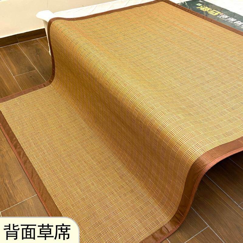 2v06竹席1.8m床1.5米宽定做1.3尺寸1.J4直筒1.2双面折叠无草席1.1图片