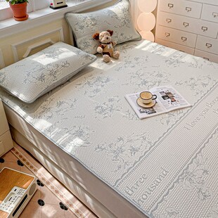 冰豆豆凉席A类儿童夏季 凉感防滑135x190床席高级软席可机洗可定制