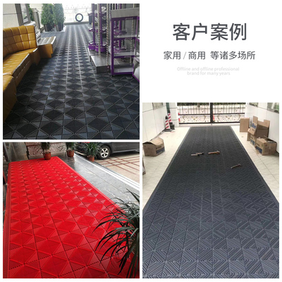 室外门市门口进门防滑地垫商铺门前塑料踩脚垫服装店入户门外地毯