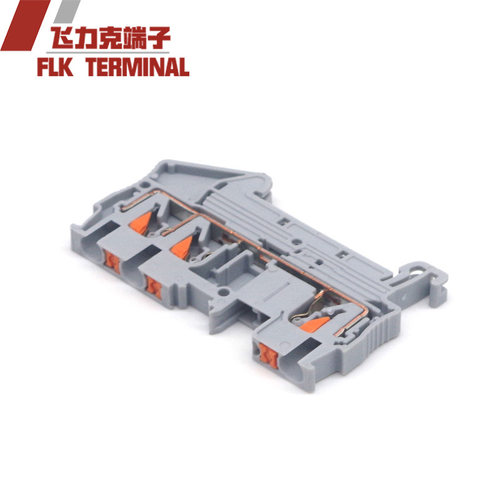 免工具直插式弹簧PT-2.5 1进2出接线端子排TWIN快速电压环保端子