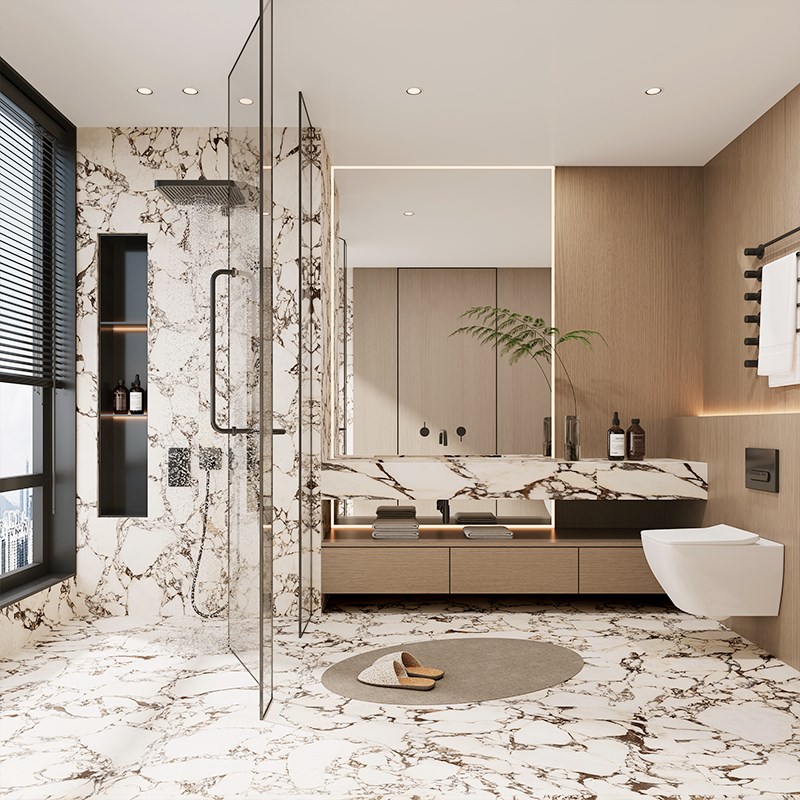 法式风紫色柔光面仿大理石纹瓷砖 客厅厨房卫生间地砖背景墙墙砖