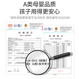 支架三開門夏天兒童加密公主風烤漆 A類蚊帳雙層紗家用宮廷落地式