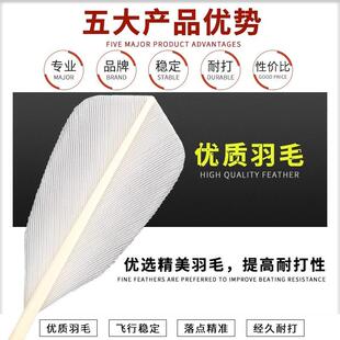 耐打不易烂鹅毛羽毛球耐打鹅毛比赛套装训练用羽毛球.室外防风耐