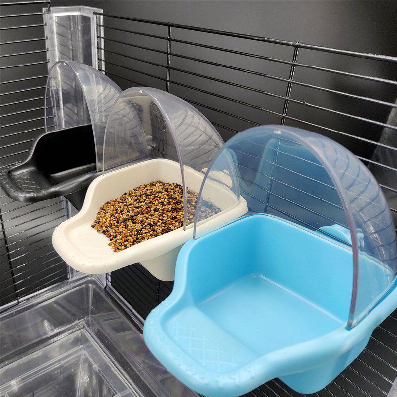 鸟用喂食器下料器放撒食盒饮水器鸟用品