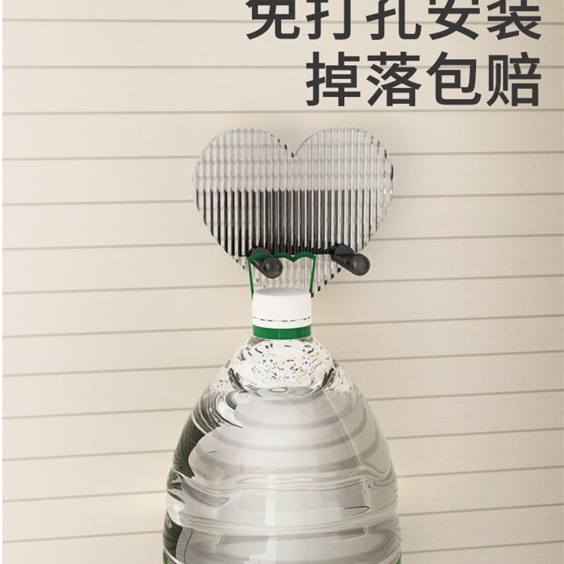 浴室吹风机置物架免打孔压克力家用挂架化妆室壁挂架子吹风机支架