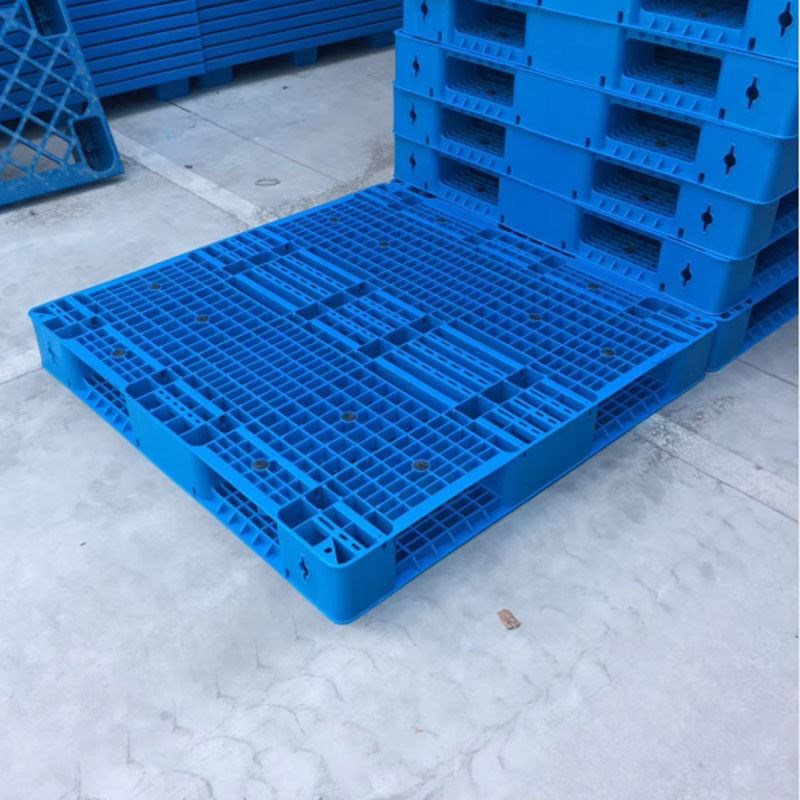 新款1212网格双面塑料托盘1200*1200双面托盘一体成型塑料栈板