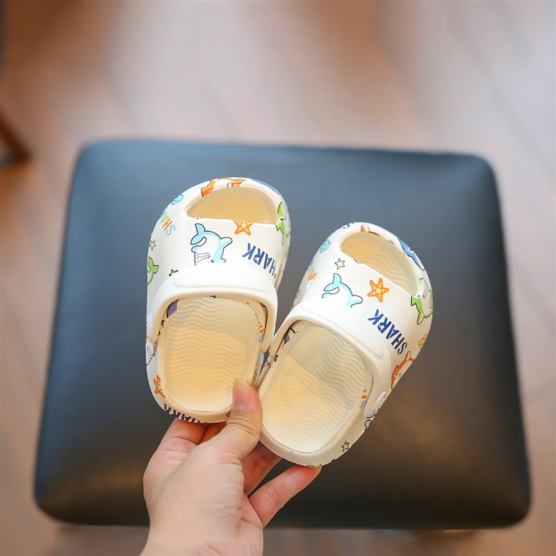 小童拖鞋女孩夏季软底防滑家居室内凉拖男童鞋儿童网红拖鞋外穿潮