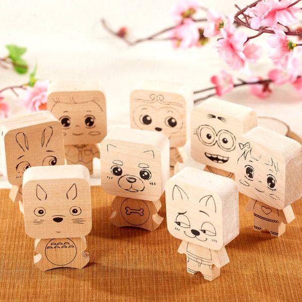 木质卡通八音盒发条式音乐盒创意儿童节男女孩礼物小礼品天空之城