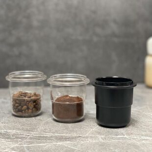 咖啡接粉杯58mm塑料倒扣防飞粉意式咖啡机专业手柄接粉器闻香杯